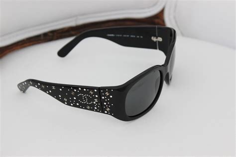 chanel swarovski crystal sunglasses|Eyewear .